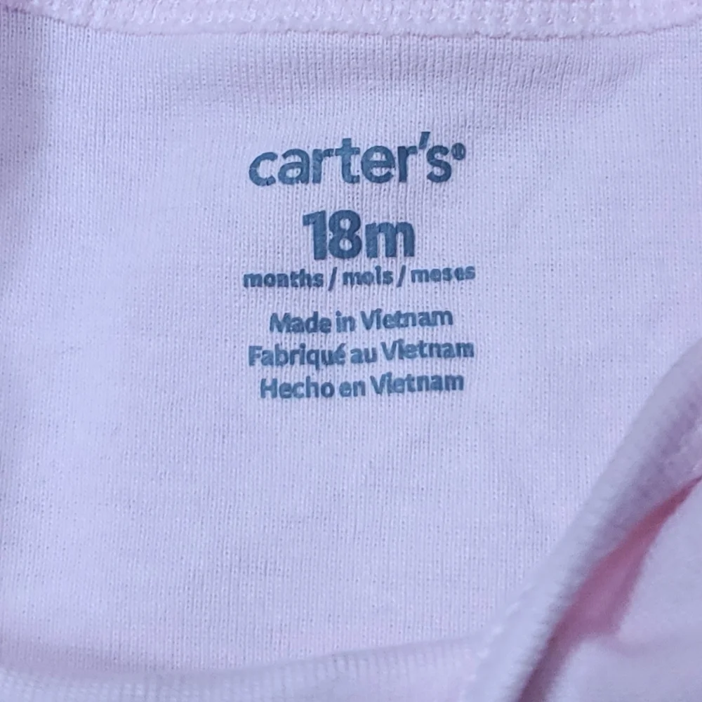 Carters Pink Family Favorite Onesie